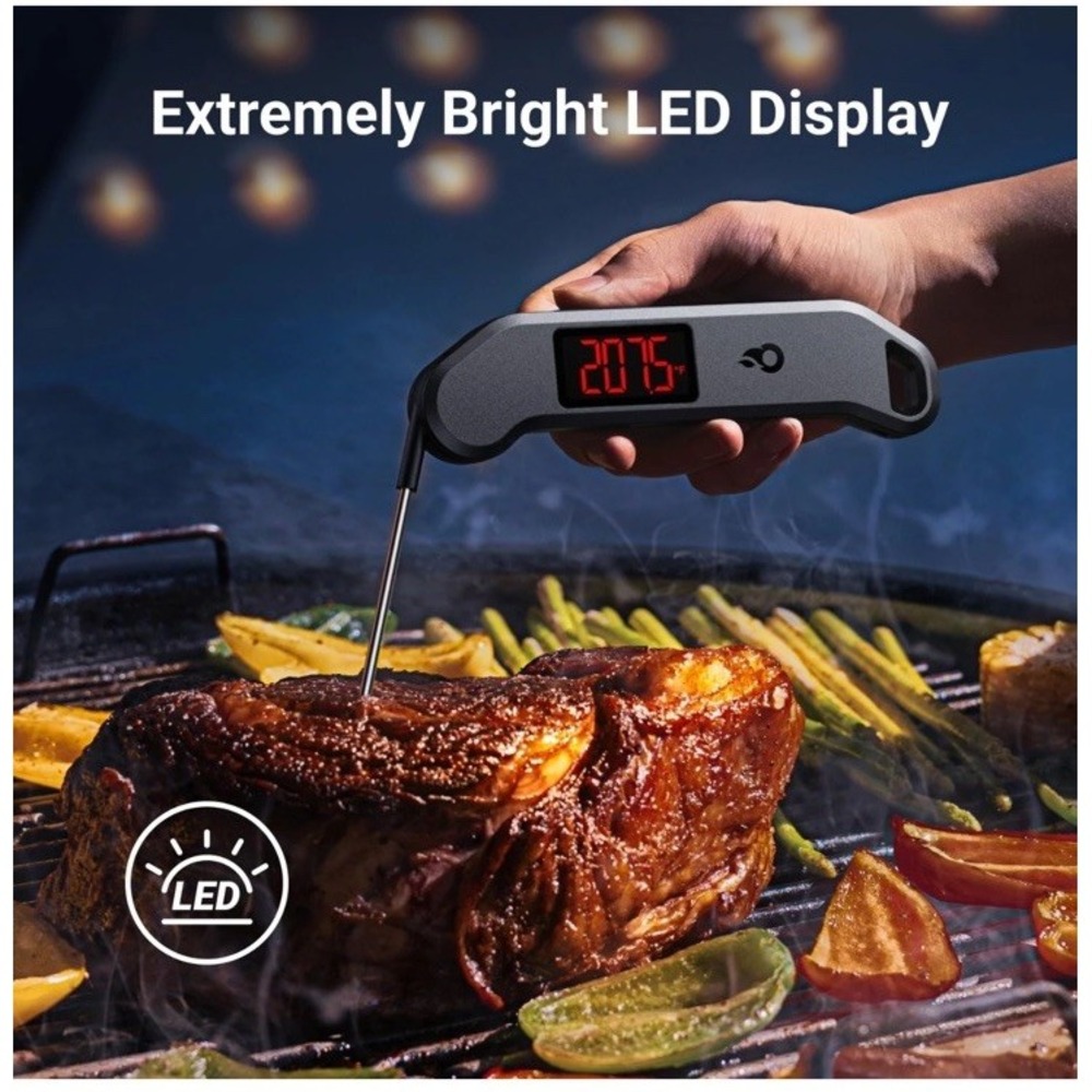 Meat Thermometer Digital, 1 Sec Instant Read Food Thermometer for Cooking - Picture 5 of 9